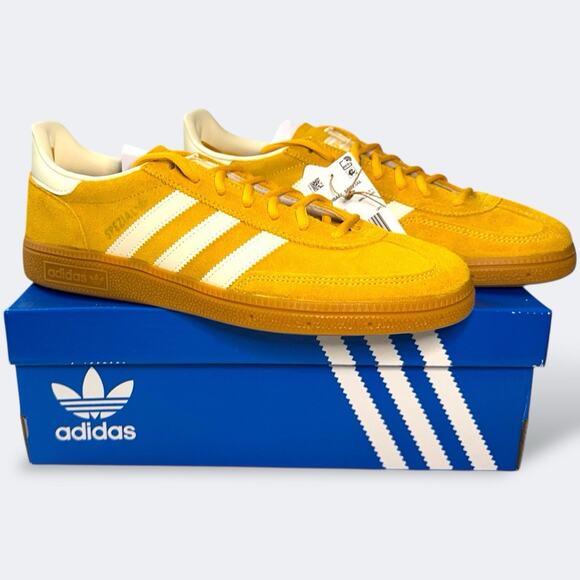 Adidas Handball Spezial Preloved Yellow Suede Sneakers Mens Size 9 IF7088 - Picture 9 of 12